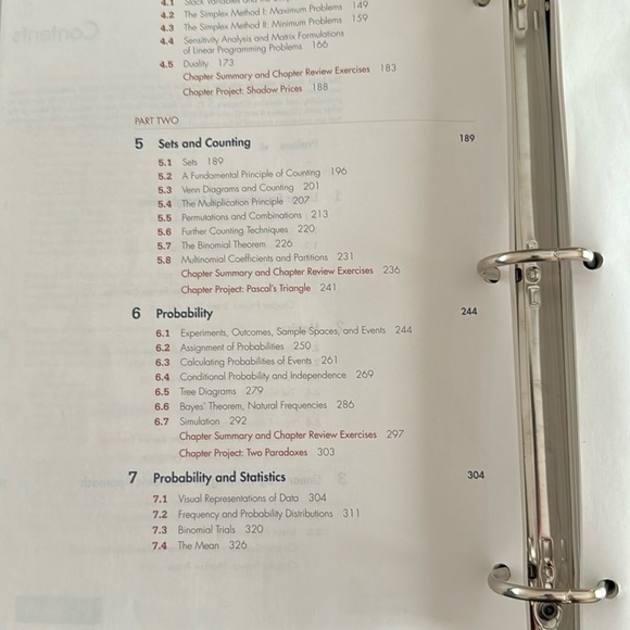 Book,🎃PRICE DROP🎃Finite Mathematics, Used - Picture 8 of 13